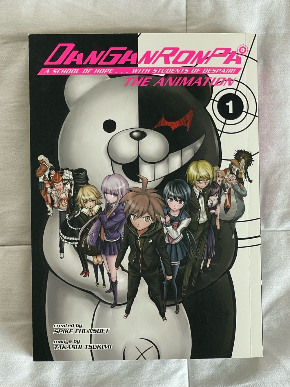 Danganronpa: The Animation Vol. 1 - Black & White Cover